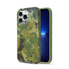 Green and Brown Army Desert Camo Chic Series Apple iPhone 13 Pro Max Case. SKU-RIP13PMCSFSSM418 Barcode-885126697408