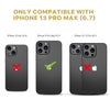 Screen Protector is only compatible with iPhone 13 Pro Max (6.7)