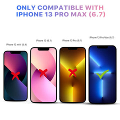 Full Coverage Privacy Tempered Glass Screen ProtectoriPhone 13 Pro Max