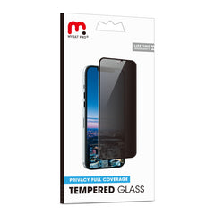 Full Coverage Privacy Tempered Glass Screen ProtectoriPhone 14/13 Pro/13