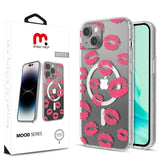 MyBat Pro Mood Series MagSafe Case for Apple iPhone 15 (6.1) - Black Leopard