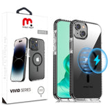 MyBat Pro Vivid Series w/ MagSafe Case for Apple iPhone 15 (6.1) - Black