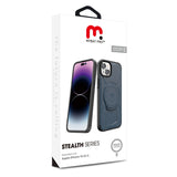 MyBat Pro Stealth Series w/ MagSafe Case for Apple iPhone 15 (6.1) - Blue