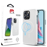 MyBat Pro Fuse Series w/ MagSafe Case for Apple iPhone 15 Pro (6.1) - White