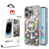 MyBat Pro Mood Series MagSafe Case (with Diamonds) for Apple iPhone 15 Pro (6.1) - Happy Daisies