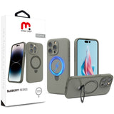 MyBat Pro SleekFit Series w/ MagSafe Case for Apple iPhone 15 Pro (6.1) - Gray