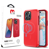MyBat Pro Fuse Series w/ MagSafe Case for Apple iPhone 15 Pro Max (6.7) - Red