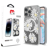 MyBat Pro Mood Series MagSafe Case (with Diamonds) for Apple iPhone 15 Pro Max (6.7) - Seashell