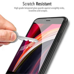 Full Coverage Tempered Glass Screen ProtectoriPhone SE/8/7/6s