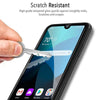 Image displaying the screen protector's high grade protective scratch resistant feature.