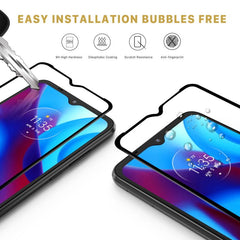 Full Coverage Tempered Glass Screen ProtectorMoto G Pure