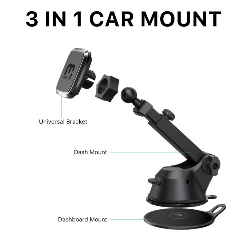 Magnetic Lock - Grip Dash MountMyBat Pro