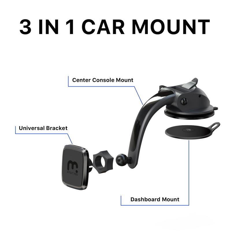 Magnetic Lock - Grip Center Console MountMyBat Pro