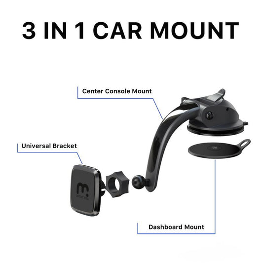 Magnetic Lock - Grip Center Console MountMyBat Pro