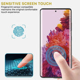 Image displaying the Full Coverage Tempered Glass Sensitive screen touch enabled feature.