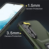 MyBat Pro Antimicrobial Stealth Series (with Stand) for Samsung Galaxy S23 - Blue / Black