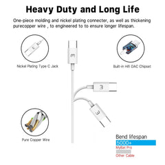 USB - C Wired EarbudsMyBat Pro