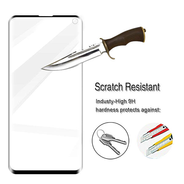 Full Coverage Tempered Glass Screen ProtectorGalaxy S10