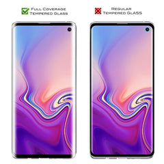 Full Coverage Tempered Glass Screen ProtectorGalaxy S10