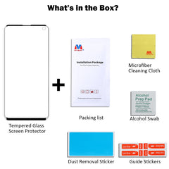Full Coverage Tempered Glass Screen ProtectorGalaxy S10