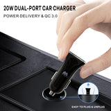 2-Port Fast Charging Power Delivery Quick Car Charger (36W)