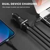 2-Port Fast Charging Power Delivery Quick Car Charger (36W)