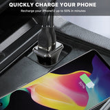 2-Port Fast Charging Power Delivery Quick Car Charger (36W)